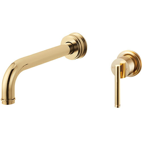 【受注生産品】三栄水栓[SANEI] [cye(サイ)]混合栓 K47450-S-NCU-13 シングル洗面混合栓 カラー：ブラス（ご注文後のキャンセル不可）造作洗面台【純正品】｜水道材料屋 一番館