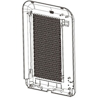 【2801580844】 シャープ SHARP 後ろパネル 空気清浄機 別売オプション品 【純正品】