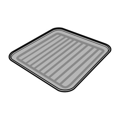 シャープ SHARP ウォーターオーブントースター用 コーティングトレー（350 416 0192） 3504160192