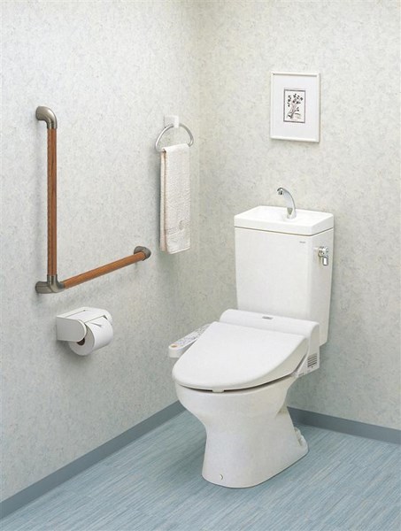 TOTO EWT3BG66Z トイレ アクセサリー フリースタイル手すり Ｌ型 セーフティタイプ トイレ用手すり【純正品】 施主支給