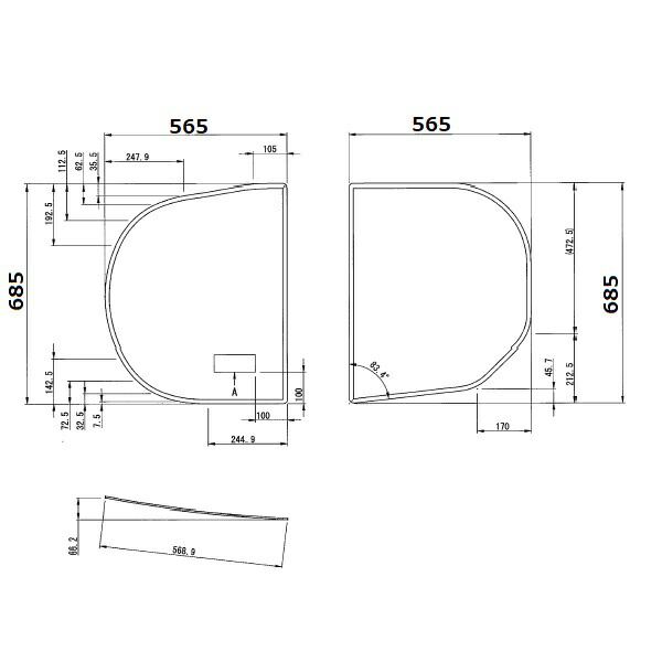 楽天市場】TOTO 風呂ふた1200YR＿非断熱蓋R【EKK80173WR1】 : 建材と住