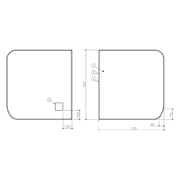 TOTO 一部分 【AFKKS81100KSAA21W】 ＨＡ１６５ＤＯＰラクかる２枚機械 風呂王冠 【文句無し品】 浴室用設備-花・ガーデン・DIY-木材・建築資材・設備