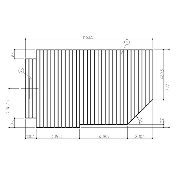 【EKK80087WR1】TOTO 風呂ふた 120ラウンドシャッター風呂蓋R 部品
