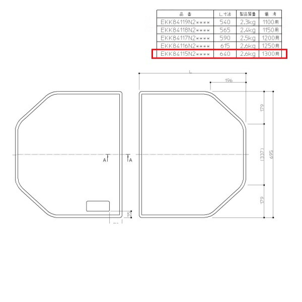 楽天市場】特注 受注生産品 お風呂のふた TOTO 風呂ふた
