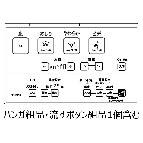 TOTO 一部分 【TCM4219】 遠隔操作組品 遠隔操作 取り止める不可【文句無し品】 その他-花・ガーデン・DIY-トイレ用設備