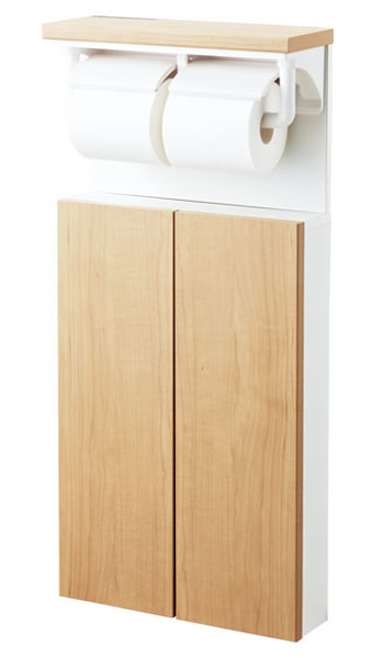 リクシル おしゃれリフォーム通販 せしゅる Tsf 211u イナックス Inax トイレアクセサリー Tsf211u 収納家具 Lixil トイレットペーパーホルダー付 壁埋込タイプの収納棚 おしゃれなトイレ収納 棚 キャビネット トイレの掃除用ブラシやトイレットペーパーの収納に