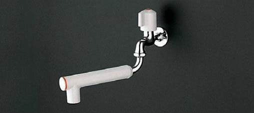 TOTO キッチン用水栓金具【T30FDU13】（一般地・寒冷地共用） 熱湯用単水栓/壁付き 単水栓/自在式 鉛低減 [蛇口]【純正品】