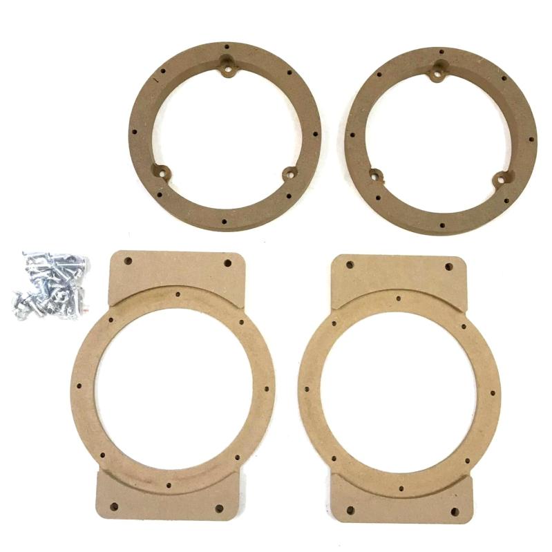 ジムニー シエラ ノマド JB64 JB74 JC74 16cm用アルミバッフル ジムニー シエラ ノマド JB64 JB74 JC74 16cm用アルミバッフル