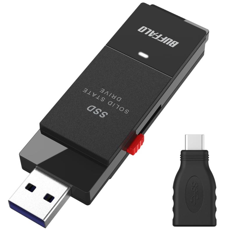 使用品 BUFFALO 480GB 外付けSSD 2個セット ヨドバシ.com - バッファロー BUFFALO 外付けSSD SSD-PGTU3A