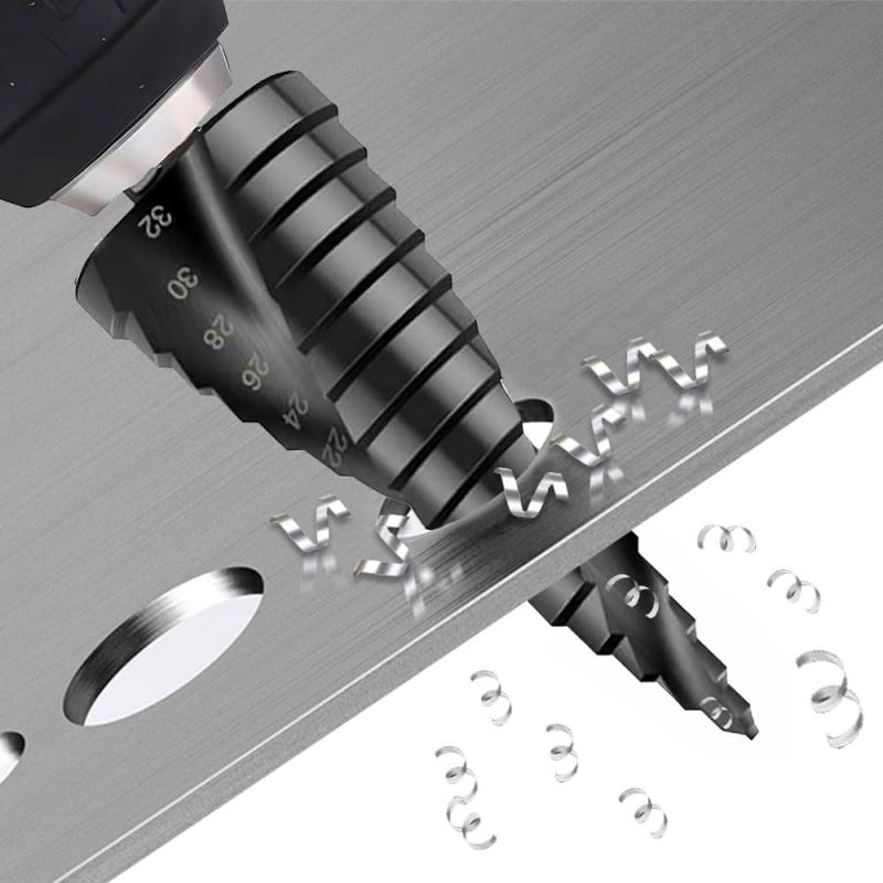 楽天市場】スパイラルステップドリル 4枚刃 4〜20mm タケノコドリル