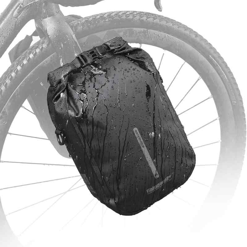 自転車 フォークバッグ ラック不要 ワンタッチ 完全防水 取付具付６Lペア 01-20240716-03011703.jpg