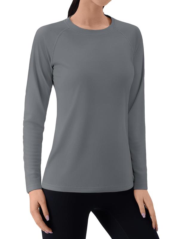 【楽天市場】[KEFITEVD] 長袖tシャツ レディース スポーツ 吸汗速乾 ラッシュガード ランニング UVカット トップス 無地