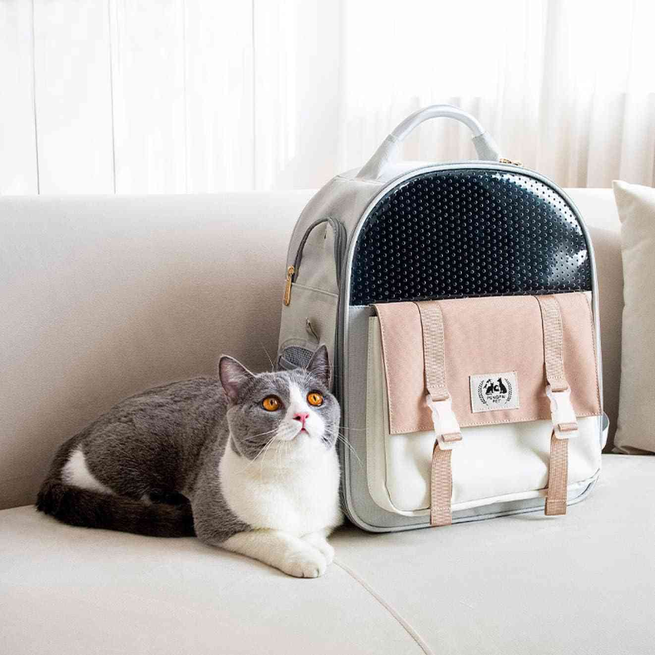 猫用 犬キャリーバッグ 猫キャリーバック 猫バッグ ペットリュック ケージ バッグ カーキ ペットキャリー バッグ 犬 小型犬 ネコ 犬猫兼｜Catwalks 1 店