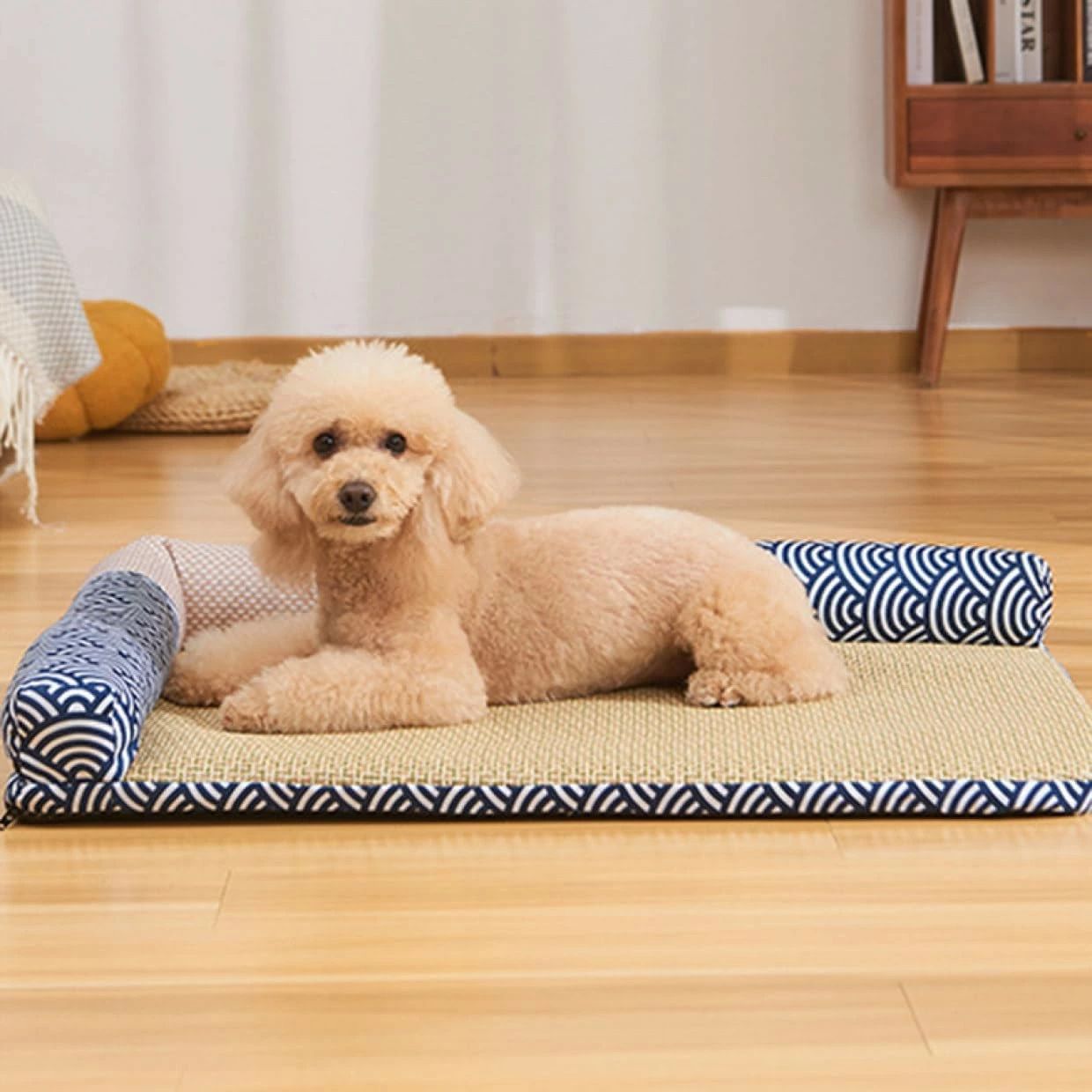ペットソ ペットクッション ペットマット 夏用ベット クッションマット 猫 柴犬 中小型犬 通気性 滑り止め 洗える 丈夫 柔らかい ふかふ