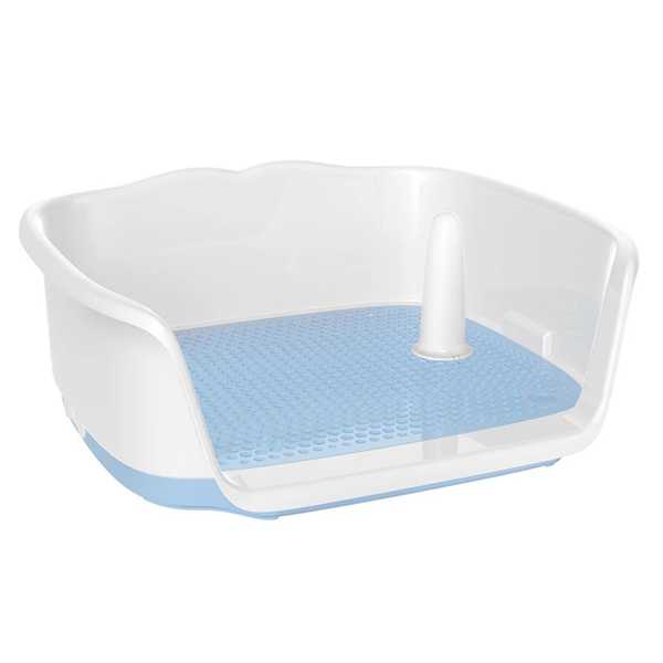 プラスチック製 犬 猫 トイレ 1ピース 取り外し可能 トイレ トレーニング ペット製品