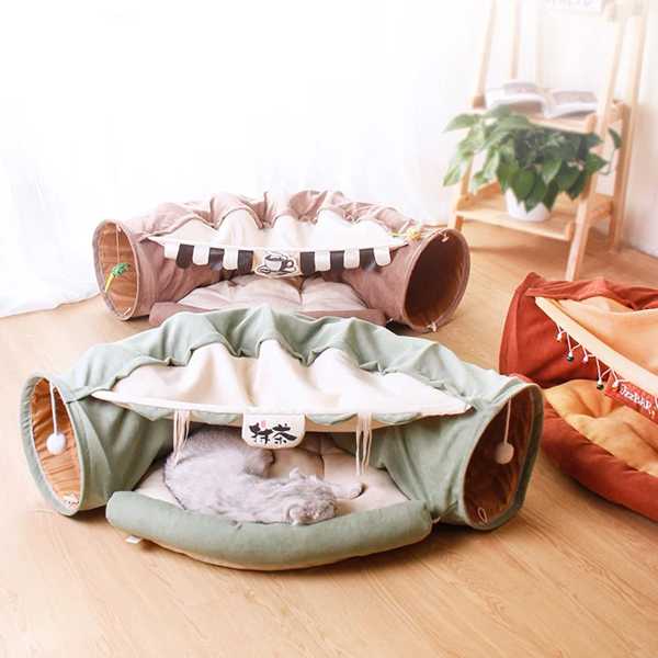 インタラクティブ おもちゃ ペットトンネル 折りたたみ式 おもちゃ 折りたたみ式 ウサギ トンネル 屋内おもちゃ 子猫 フィニッシングガ
