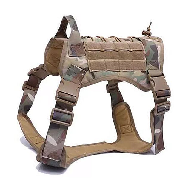 金属製の トレーニング ベスト 戦術的な 犬 の ハーネス 中に大きくて丈夫な素材 耐久性のある アクセサリー