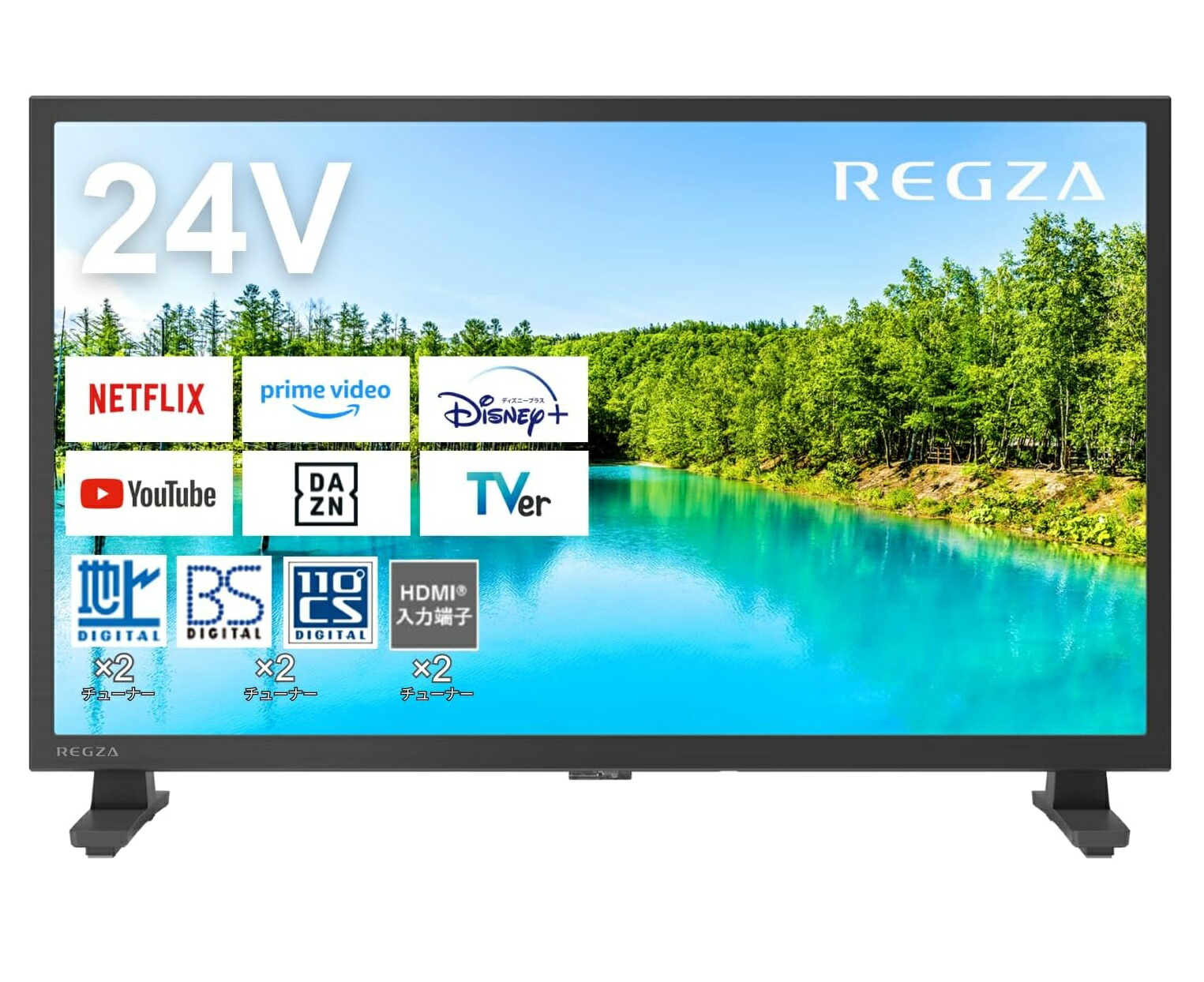 REGZA 液晶テレビ受像機 24V35N 24in Airplay サイバー空間映像相応う 高品位テレビ V35N続きもの 【送りとどけるカテゴリー化A】