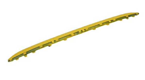 アバルト595/695シリーズ4リアバンパーインサートYELLOW