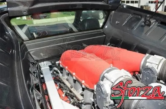 お取り寄せ / フェラーリF430クーペ スクーデリア カーボン エンジン ファイアウォール パネル