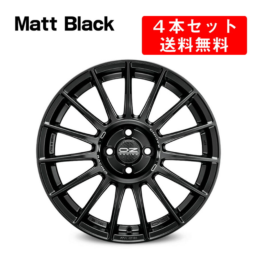 【楽天市場】Superturismo LM アルミホイール 4本セット 17インチ 7x17J インチ 4穴 マットグラファイト/マットレース