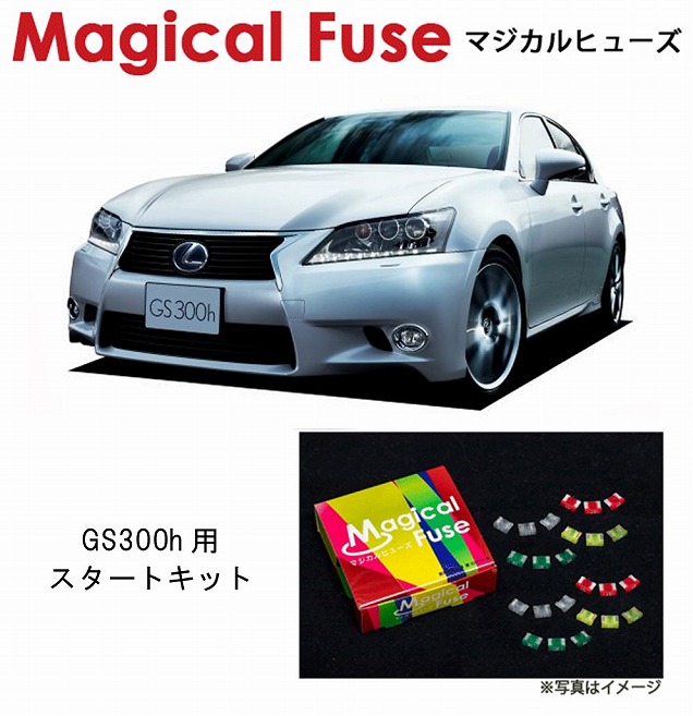 【国内正規販売店・送料無料】　マジカルヒューズ　スタートキット　レクサス GS300h　AWL10　MFL048　34個｜6wheels LIFE