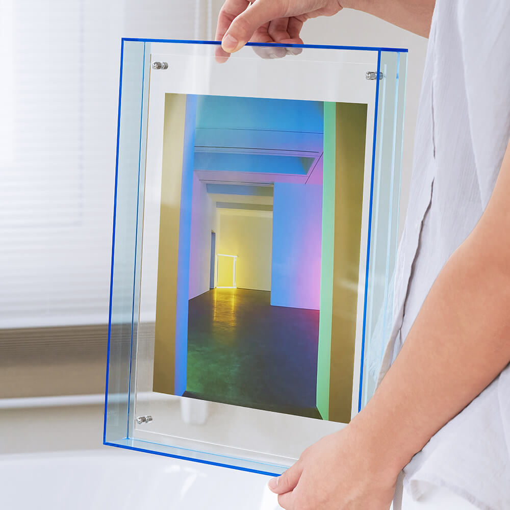 楽天市場】【ランキング入賞】アクリル フォトフレーム 壁掛け 2L