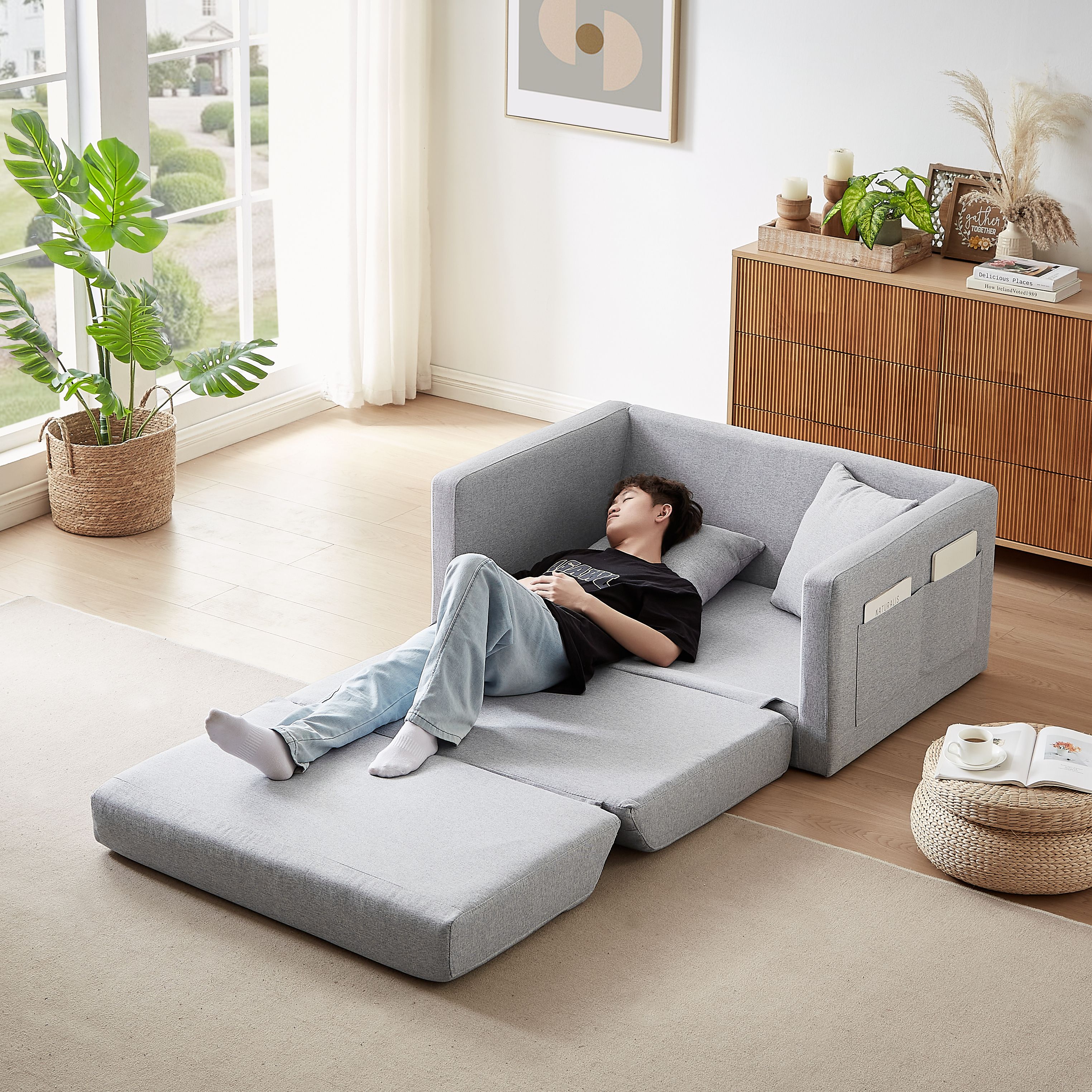 2 seater sofa 長いす 2人掛け 納める付き添い人 布切れ 両側に肘掛け付き添い人 木脚外し能力のある 置き目長いす パウダーコンパクト 高だか生活様式 カウチソファー W1082P151240