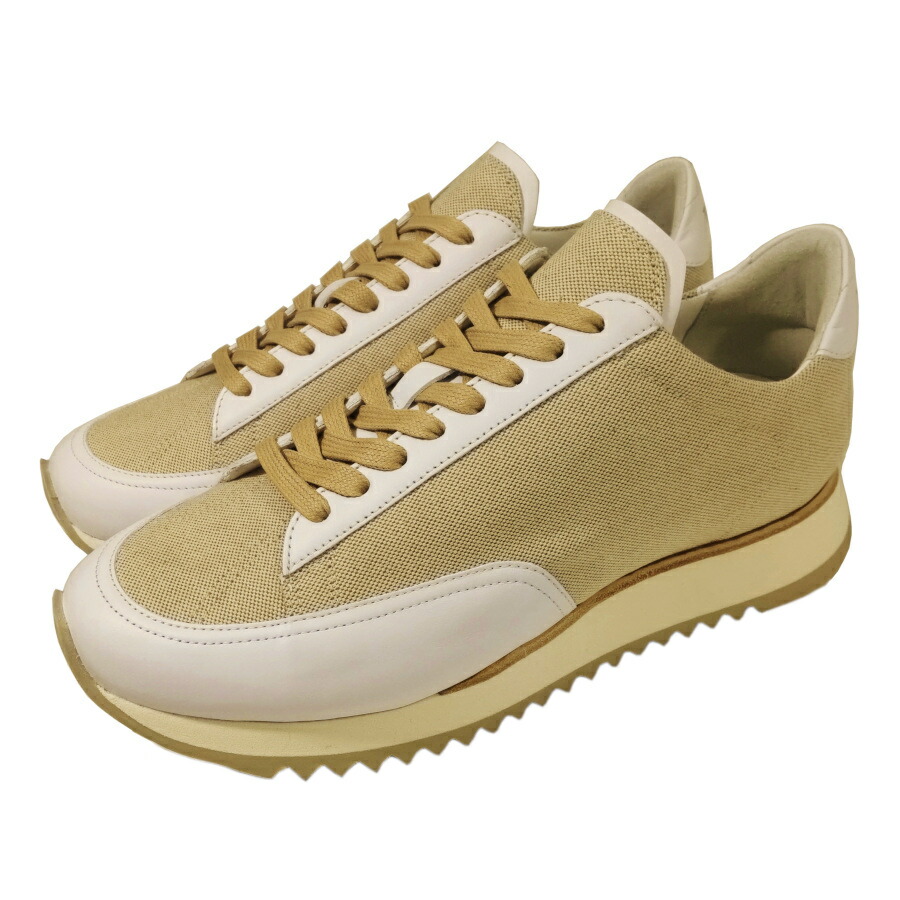 【楽天市場】【新入荷】TIMOTHEE PARIS(ティモシー・パリ)フランス スニーカーシューズ メンズ TI410001-01 ベージュ ...