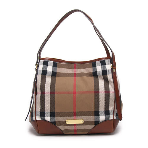 burberry bridle house check small canterbury tote