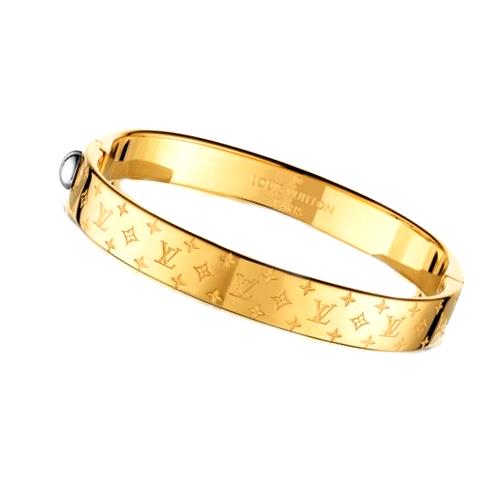 Select Shop Cavallo: LOUIS VUITTON Louis Vuitton 2016 new bracelet Bangle M00251 yellow gold ...