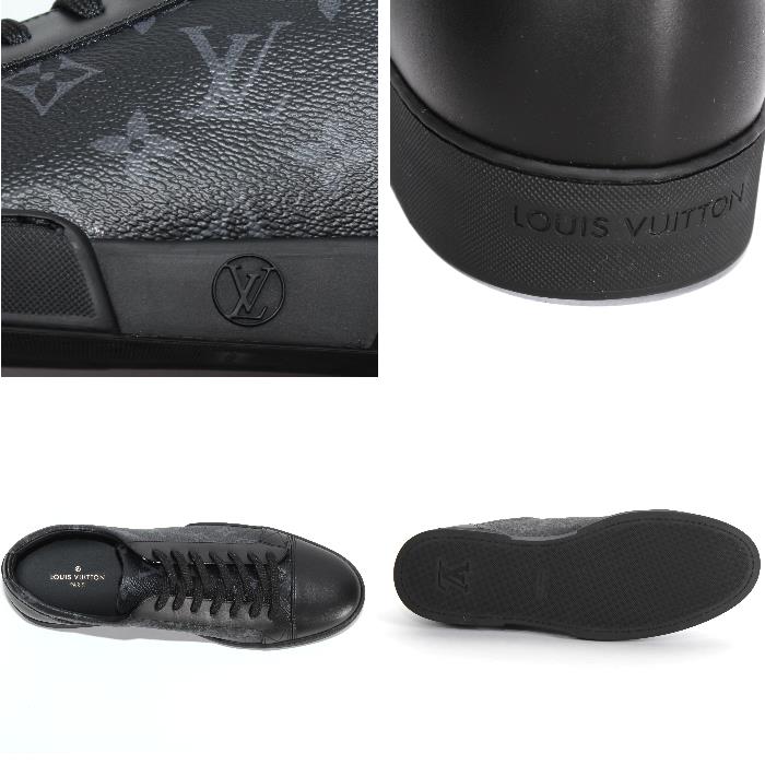 Select Shop Cavallo: LOUIS VUITTON Louis Vuitton-limited black monogram sneakers 1A2C4W eclipse ...