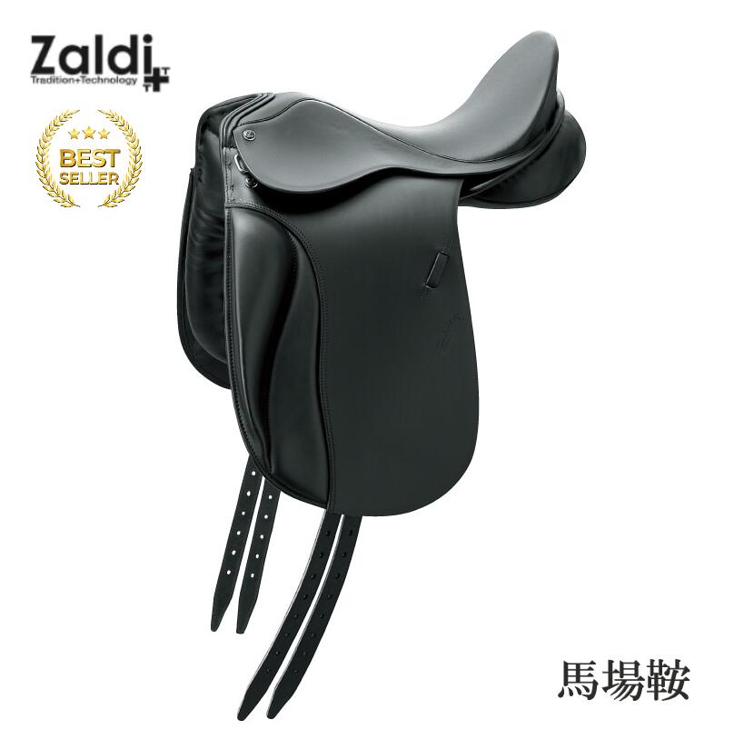 【貨物輸送無料】Zaldi ザルディ ニューケント 鞍 くら 黒 黒いこと 16.5 17 乗り馬 馬場鞍 馬 河馬ロ