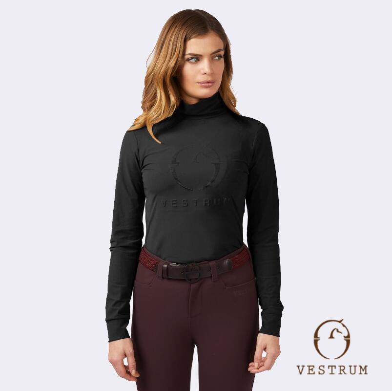 【貨物輸送無料】VESTRUM ヴェストラム シズオカ タートルネック 長袖 レディース 黒いこと 黒 ルビーぶどう酒 秋 冬 成人女性 河馬ロ