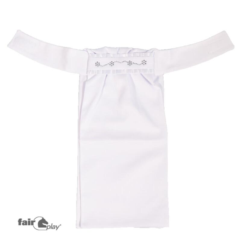【送料無料】FairPlay フェアプレイ ハーモニー ストックタイ 乗馬 乗馬用品 馬具 競技用 競技会 ホワイト 白 カバロ