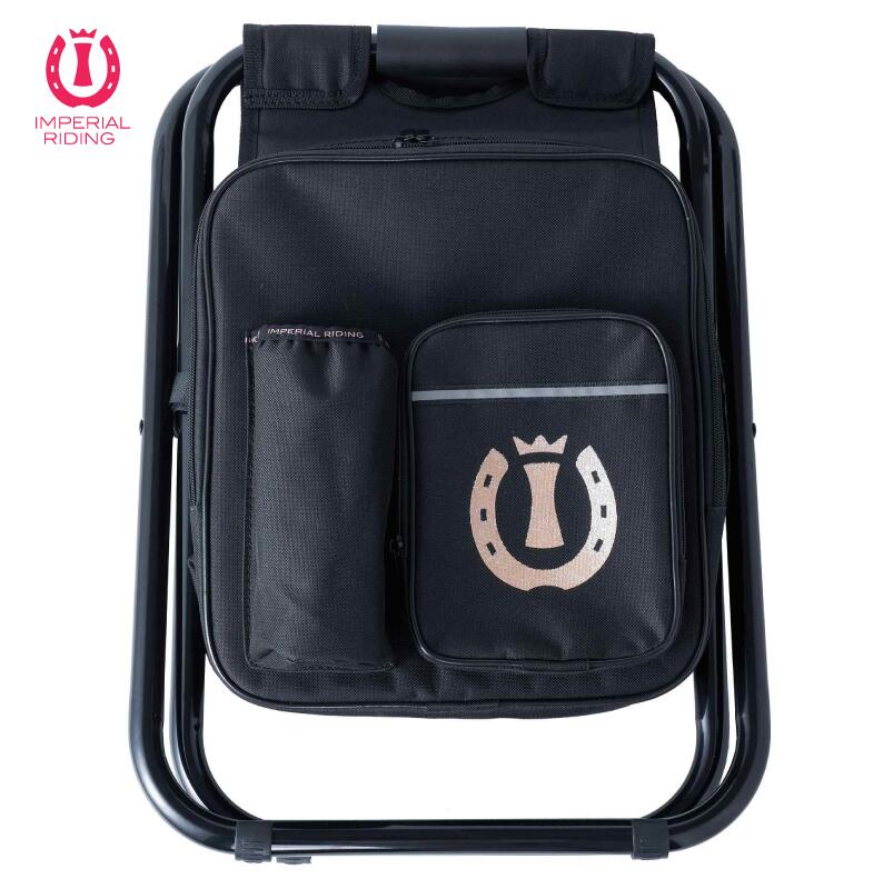 【送料無料】IMPERIAL RIDING インペリアルライディン テイクアシートバックパック ブラック 黒 乗馬 馬 3WAY 収納 保冷付 軽量 アウトドア リュック カバロ
