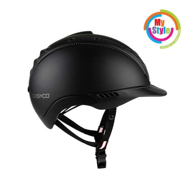 【貨物輸送無料】CASCO  Mistrall 2 Edition ミストラル2～版 乗り馬 乗り馬安全帽 乗り馬用 乗り馬装置 黒いこと 黒 河馬ロ