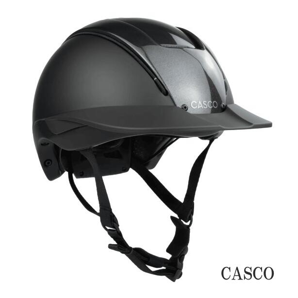 【貨物輸送無料】CASCO Duell 果たし合い 乗り馬 乗り馬安全帽 安全帽 乗り馬用 乗り馬装置 黒いこと 黒 薄墨色 薄墨色 河馬ロ