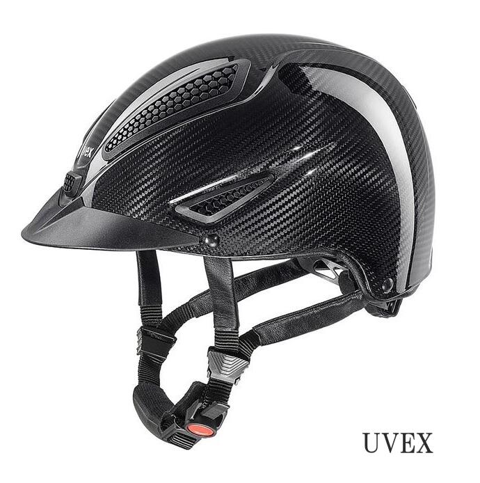【貨物輸送無料】UVEX ユヴェックス Perfexxion II Carbon VG1 パーフェクション 2 炭素 乗り馬 乗り馬用 乗り馬安全帽 安全帽 乗り馬装置 馬 河馬ロ