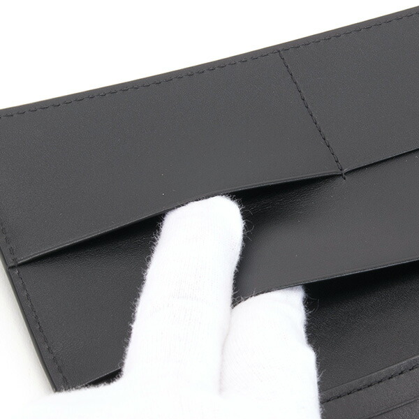 名入れ ボッテガヴェネタ アクセサリー 長財布 ボッテガ 財布 Bottega Veneta メンズ レディース ブラック 黒 レザー 本革 ファスナー 小銭入れ V4651 1000 ボッテガ ヴェネタ 正規品 新品 新作 ブランド 年 プレゼント ギフト ワールドギフト カヴァ