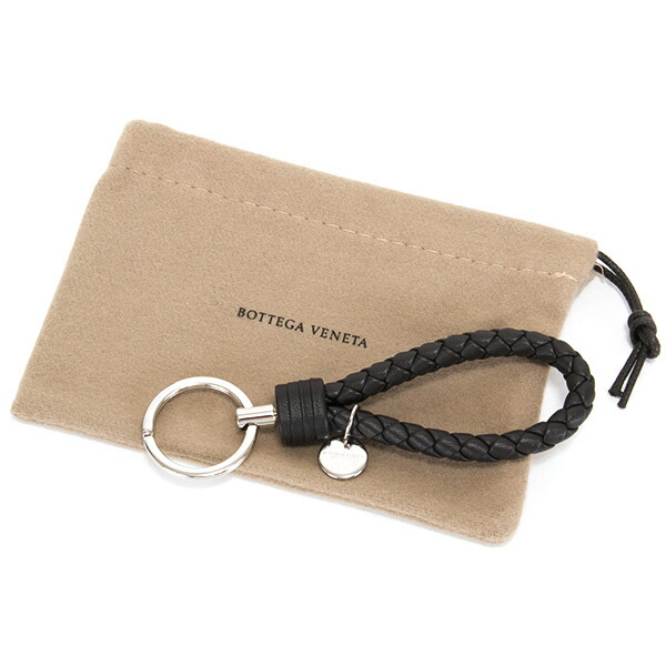Bottega Veneta ブラウンレザーキーケース ボッテガヴェネタ キーケース 新品 ブラウン レザー キーホルダー