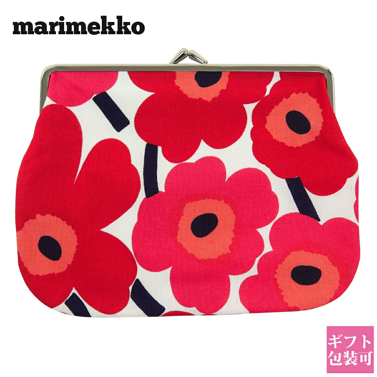 楽天市場】marimekko(マリメッコ) Puolikas Kukkaro Mini Unikko