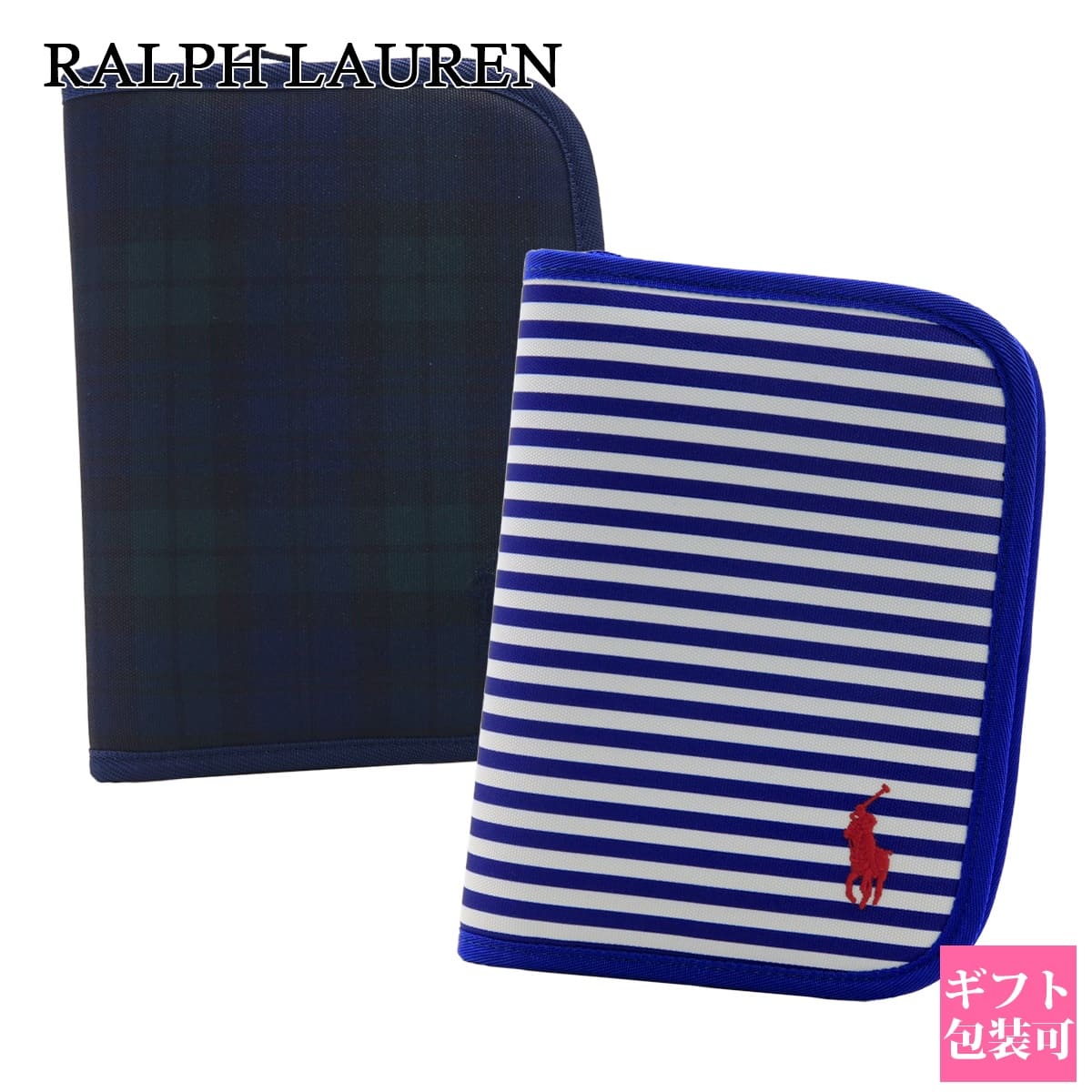 ラルフローレン　チェック柄手帳　未使用品　A6サイズ ralph-074.jpg