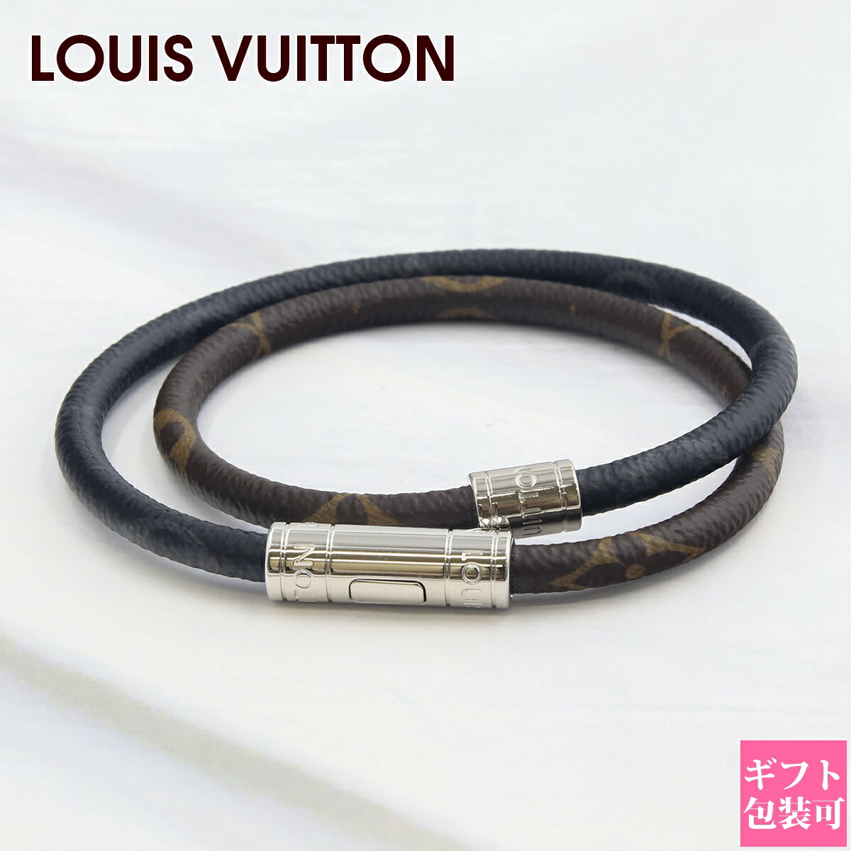楽天市場】ルイヴィトン ブレスレット モノグラム ゴールド