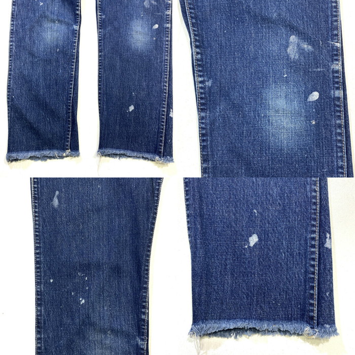 古着 60年代 Levi's リーバイス ビッグE 606 スリムテーパードデニム