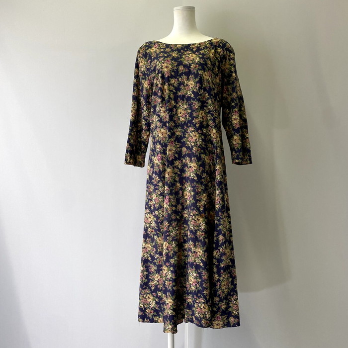 Usa製 E D Michaels By Melanie Drucher Dres 花柄 ワンピース レディースm相当 古着 中古 Waskoogrody Pl