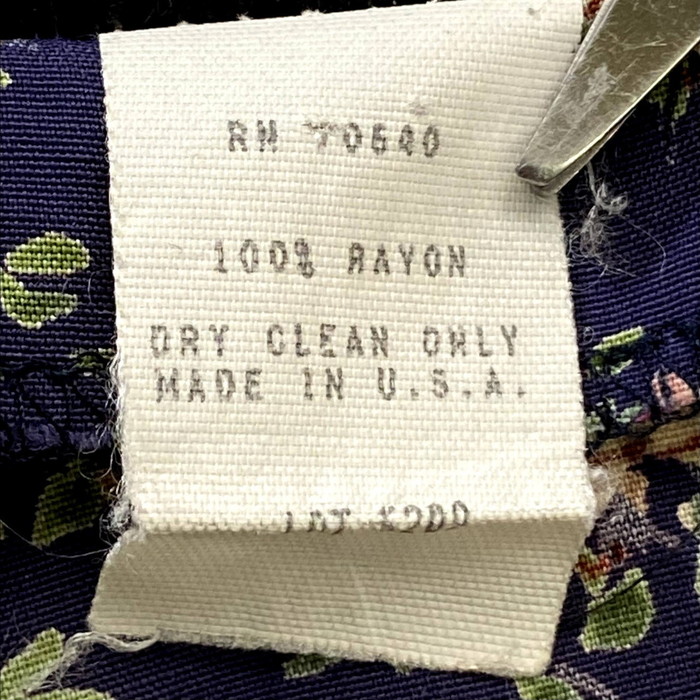 Usa製 E D Michaels By Melanie Drucher Dres 花柄 ワンピース レディースm相当 古着 中古 Rvcconst Com