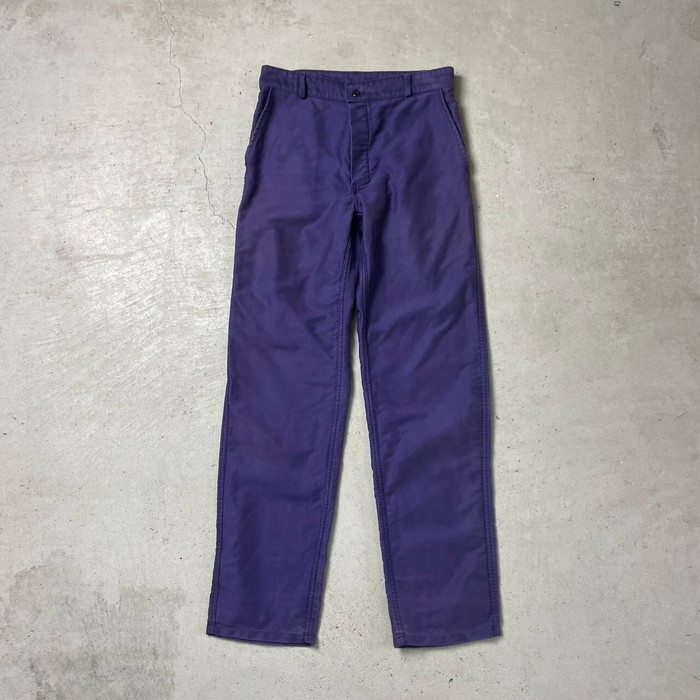 70〜80s フランス製 インディゴスラックス アドルフラフォン Evasion 70〜80s フランス製 インディゴスラックス アドルフラフォン Evasion