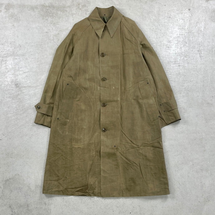 楽天市場】80's/実物/米軍/ステンカラー コート/レインコート/黒