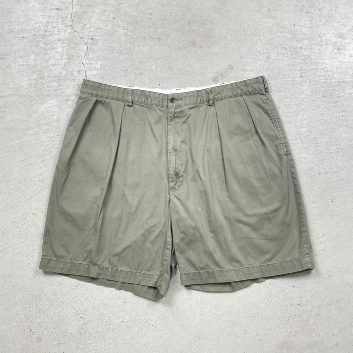 90年代 POLO GOLF Ralph Lauren ポロゴルフ ラルフローレン 2タック ワイド ショートパンツ ショーツ CLASSIC GOLF SHORT メンズW40 古着【中古】【FS2501】【SS2506】【SS2509】【FS2601】【SS2603】